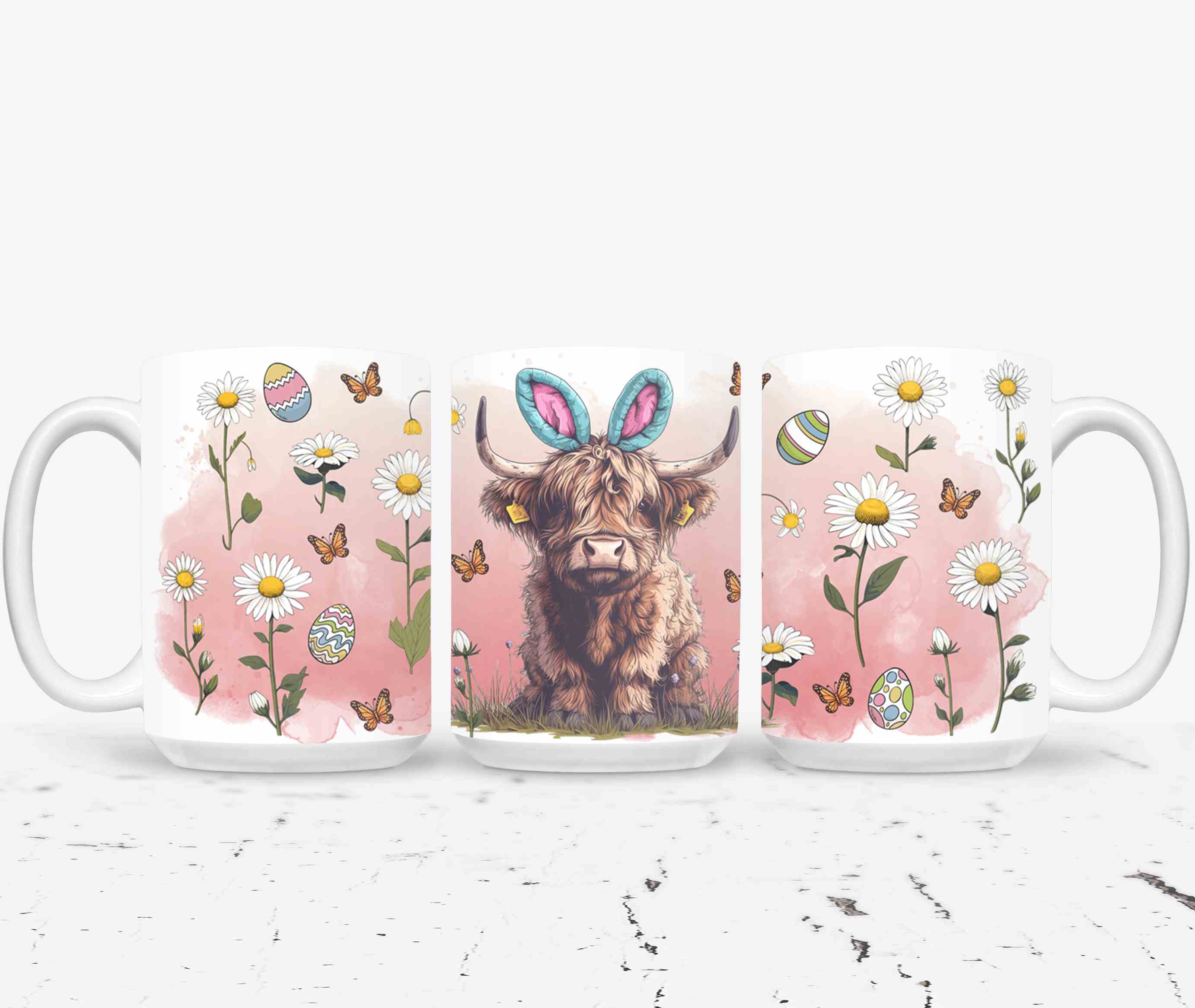 Highland Cow Easter-10367